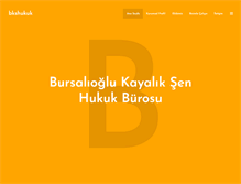 Tablet Screenshot of bkshukuk.com